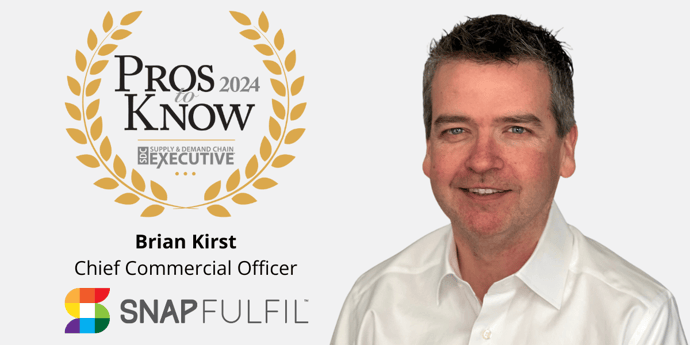 Supply & Demand Chain Executive Honors Brian Kirst as a 2025 Pros to Know Winner